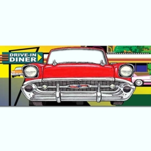 50's Drive In Diner Photo Op Stand In