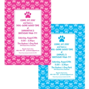 Puppy Party Invitation