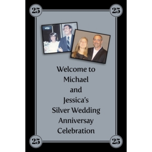 25th Anniversary Welcome Sign