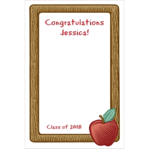 Graduation Party Blackboard Theme Sign In Board