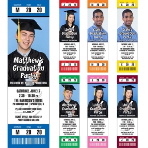 Graduation Photo Ticket Invitation or Announcement