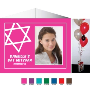 Color Choice Mitzvah Centerpiece
