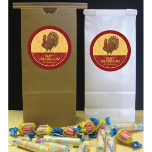 Thanksgiving Turkey Party Favor Bag