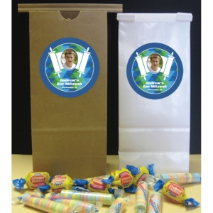Torah Theme Bar Mitzvah Party Favor Bag