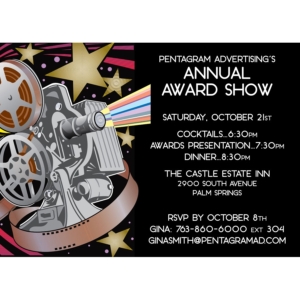 Movie Film Reel Party Invitation