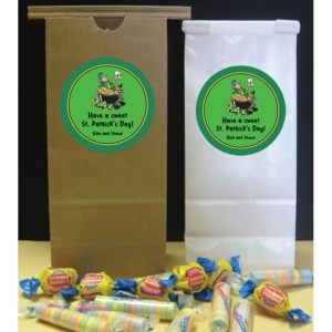 St. Patrick's Day Leprechaun Theme Favor Bag