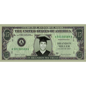 Personalized Graduation Money