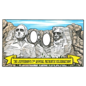 Personalized Mt. Rushmore Party Photo Op