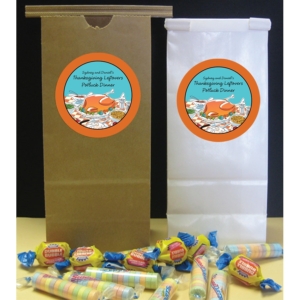 Thanksgiving Potluck Theme Party Favor Bag