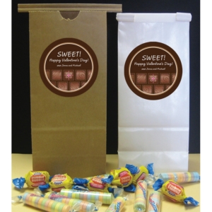 Valentine's Day Chocolates Favor Bag