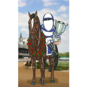 Kentucky Derby Winning Jockey Photo Op
