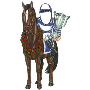 Kentucky Derby Winning Jockey Theme Cutout