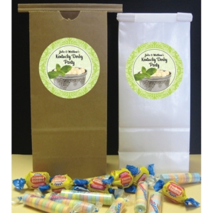 Kentucky Derby Mint Julip Theme Favor Bag
