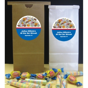 Sports Balls Theme Party Favor Bag