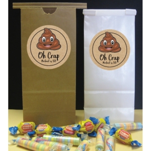 Party Pooper Theme Birthday Favor Bag