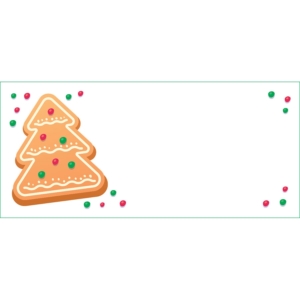 Christmas Cookie Exchange Food Card