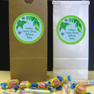 Wriggly Bugs Theme Favor Bag