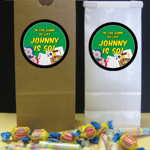 Casino Cards Party Theme Favor Bag
