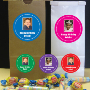 Birthday Photo Custom Party Favor Bag