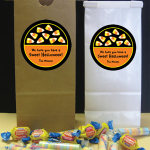 Halloween Sweet Candy Corn Party Favor Bag
