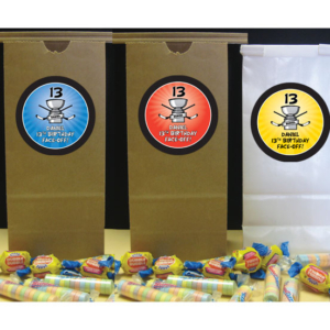 Hockey Cup Theme Favor Bag