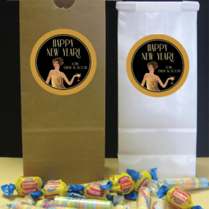 Roaring 20s Party Theme Favor Bag
