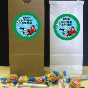 Soccer Boy Theme Favor Bag