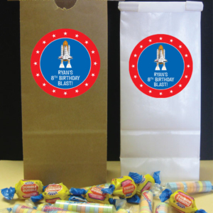 Space Theme Party Favor Bag