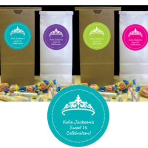Tiara Party Favor Bag