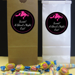 Ghoul's Night Out Halloween Party Favor Bag