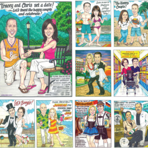 Bridal Events Custom Caricature