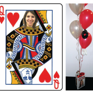 Casino, Queen Of Hearts Centerpiece