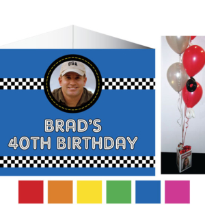 Car Racing Theme Centerpiece