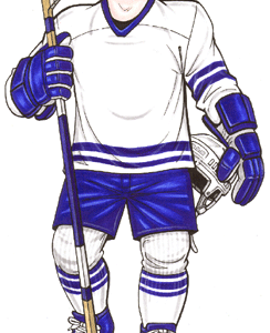 Hockey Cutout