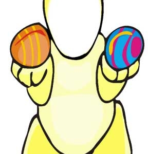 Easter Bunny Cutout