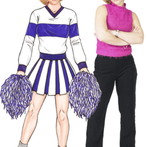 Cheerleader Life-Sized Cutout