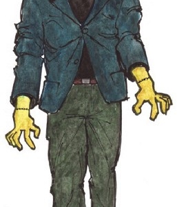 Halloween Cutout, Frankenstein