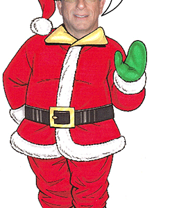 Christmas Cutout, Santa Claus