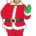 Christmas Cutout, Santa Claus