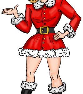 Christmas Cutout, Santa's Helper