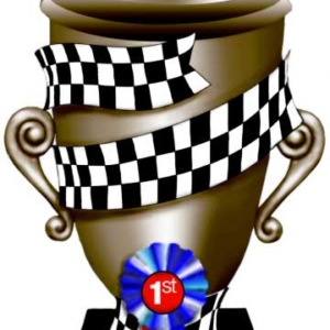 Race Trophy Cutout