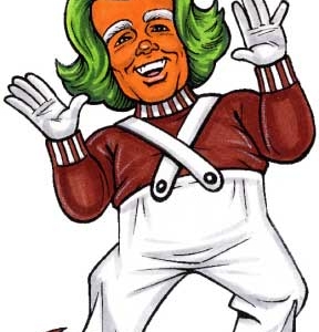 Willy Wonka, Oompa Loompa Cutout