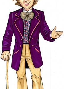 Willy Wonka Cutout