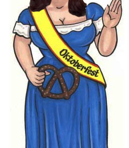 Oktoberfest Cutout, Female