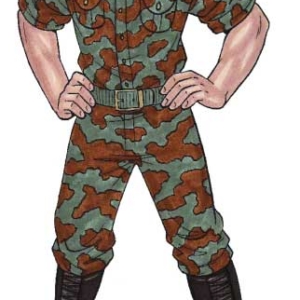 Armed Forces Cutout, Army