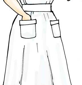 Nurse Cutout