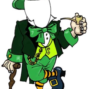 St. Patrick's Day Leprechaun Male Cutout