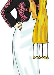 Fiesta Cutout, Mariachi Female Cutout