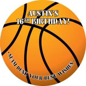 Basketball Theme Sign In Board