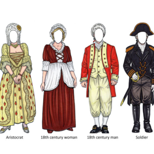 Custom 18th Century Theme Cutouts